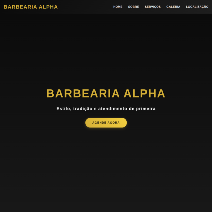 Barbearia Alpha